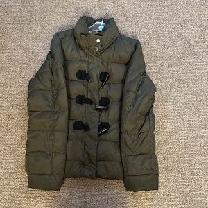 GAP Olive Green Puffer Jacket